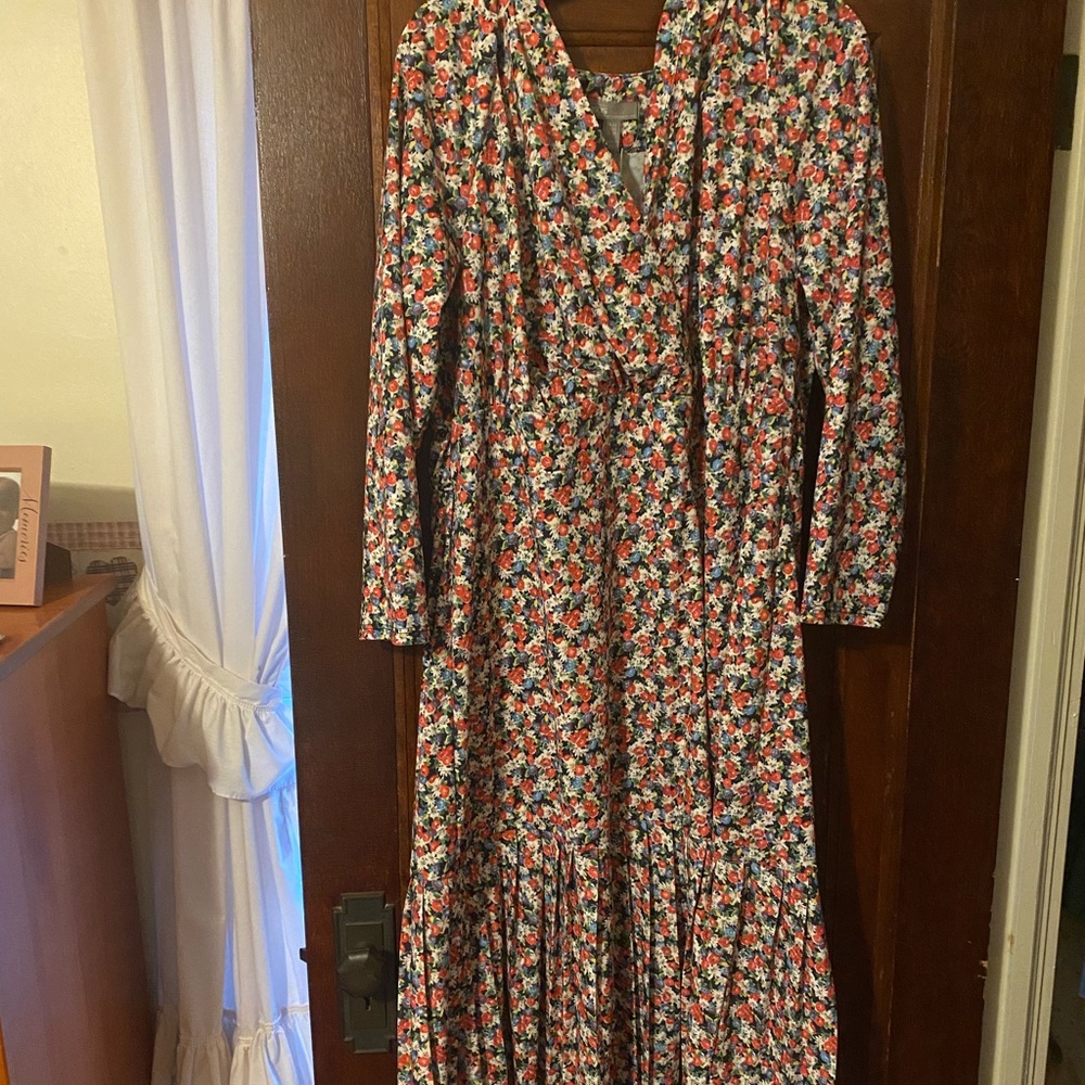 ASOS Curve Floral Maxi Dress